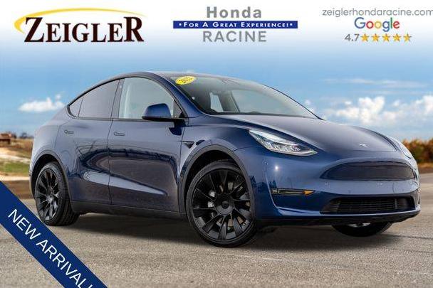 TESLA MODEL Y 2022 7SAYGDEE0NF336947 image